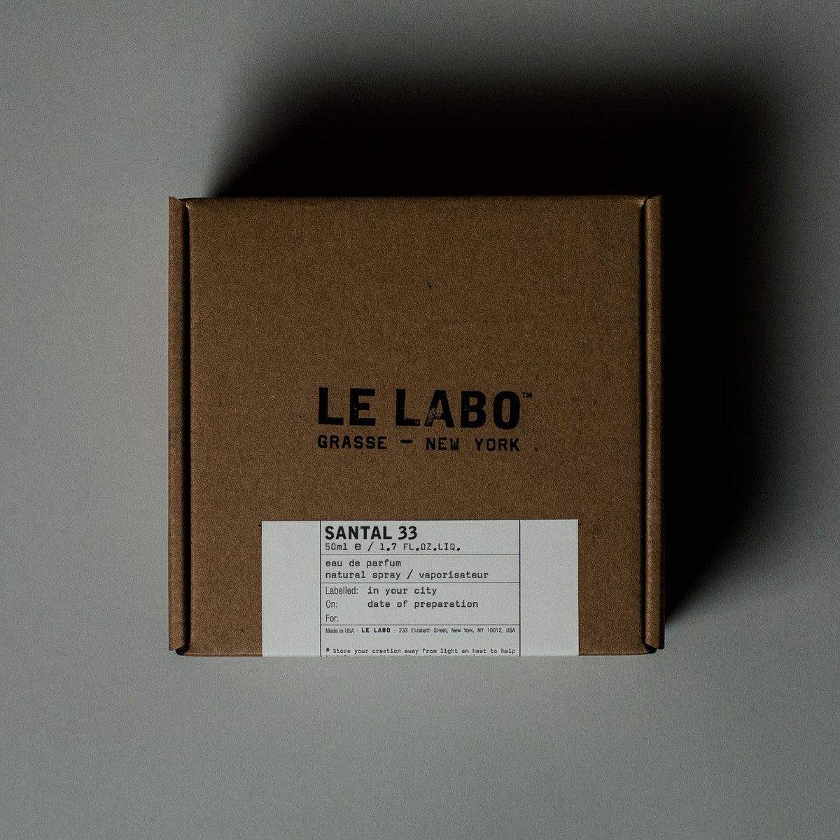 LE LABO: SANTAL 33