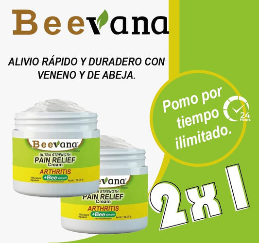 BeeVana: Crema Veneno Abeja 2x1