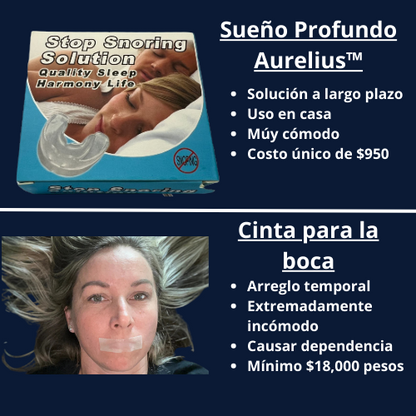 Sueño Profundo Aurelius™ - dipositivo anti-ronquidos